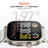 Gambar realme Watch 5 | Compass & Independent GPS | 460mAh 14-day Battery Life | Accurate Sports & Health | AMOLED 600nits | IP68 Water Resistant - Titanium Silver dari realmeofficialpartner Kab. Tangerang 3 Tokopedia