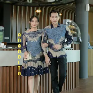 BATIK NAULA ANANDITA PAKAI LAPIS DALAM PREMIUM ORIGINAL BAJU ATASAN Wanita Katun Motif Panjang Dewasa Nyaman Seragam Kerja