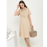 Gambar *Ready Stok* SISTER'S - Dress Katun Y8592 (ZE) - Krem, L dari Sisters Fashion Group Kota Administrasi Jakarta Utara 4 Tokopedia