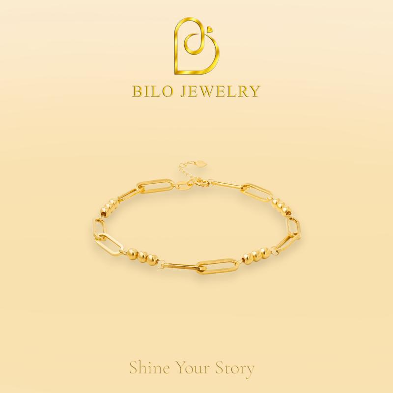 Phụ kiện lắc tay xích bi lớn Bilo Jewelry • Phụ kiện thời trang