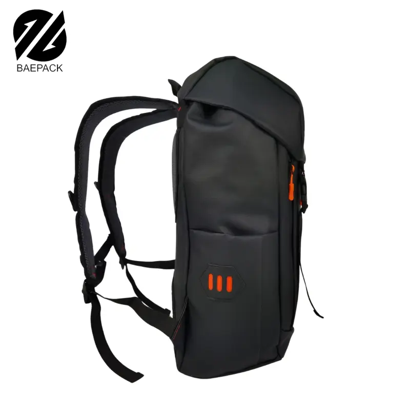 Baepack Tas Ransel Traveling Muncak Hiking Gunung  Anti Air Seri Herkules Original Sekolah Kuliah 1 Hitam Pria Wanita Mudik 3