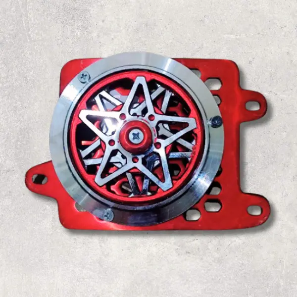 Cover Radiator Vario 125 150 Tutup Radiator Vario 125 150 PCX 150 ADV 150 Set Spinner Bintang Warna Merah