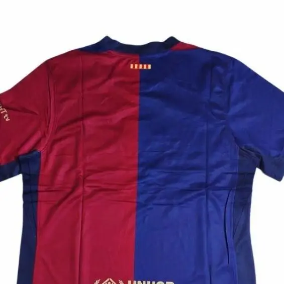 jersey bacelona home terbaru 2024 2025 grade ori 0