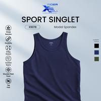 Gambar Rider Xtracool Singlet Modal Spandex - R907B Singlet Sport isi 1 Pcs - Black, Size M dari Rider_Underwear Kota Administrasi Jakarta Barat 1 Tokopedia