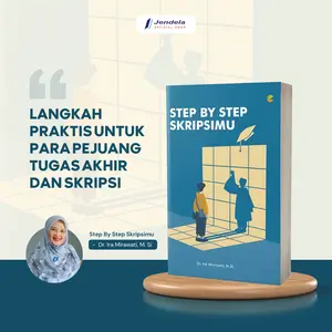 Buku Motivasi  Step By Step Skripsimu Buku Referensi By Dr. Ira Mirawati, M.Si. Strategi Menyelesaikan Skripsi dengan Cepat - Cklik Media