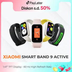 Xiaomi Smart Band 9 Active - Fitness Tracker dengan Layar AMOLED & Fitur Kesehatan Canggih