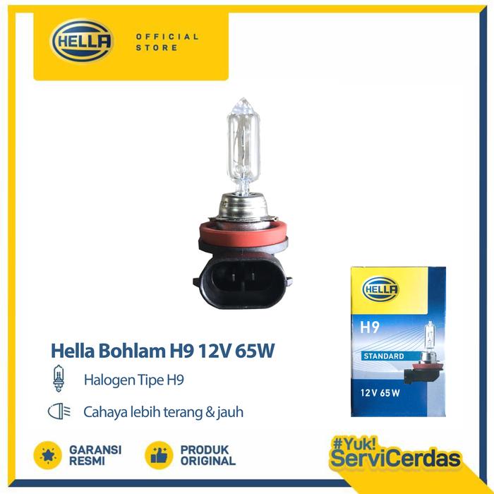 Gambar Bohlam Mobil HELLA H9 12V 65W - Lampu Mobil " dari Hella Indonesia Official Store Kota Administrasi Jakarta Pusat Tokopedia
