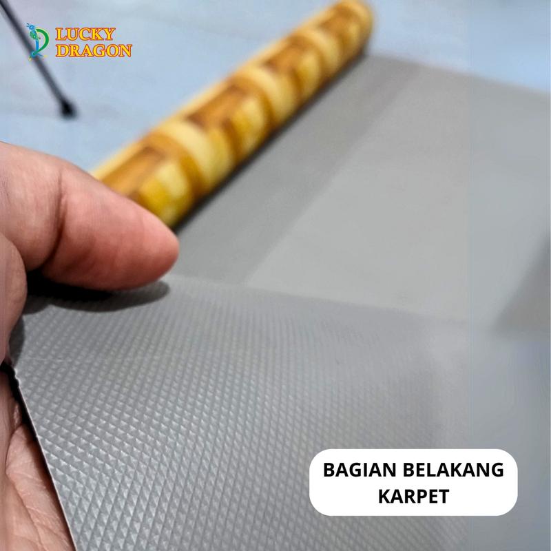 BEST SELLER Karpet Plastik VINYL ECERAN 0,5 meter ( 50 CM ) LEBAR 1,2 meter ( 120CM ) untuk alas meja dan lantai kualitas bagus 2