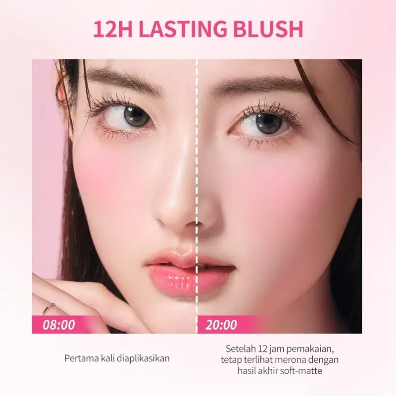 BNB barenbliss Moist Mochi Paste Powder Blush [12H Lasting Color] 4