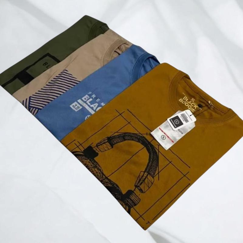 Paket Hemat 4pcs 100rb / Kaus Distro terbaru / Cocok untuk pria dan wanita / Model terbaru / Kaus Original /Branded fashion 2022 5