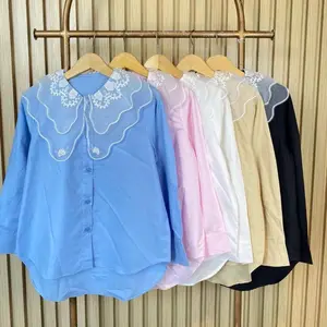 Gwen Blouse kemeja wanita Queen Amore