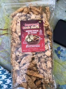Product Review of Basreng Aceh Store Campur 1kg (500gr Stik Pedas + 500gr Stik Original) from E**4 1