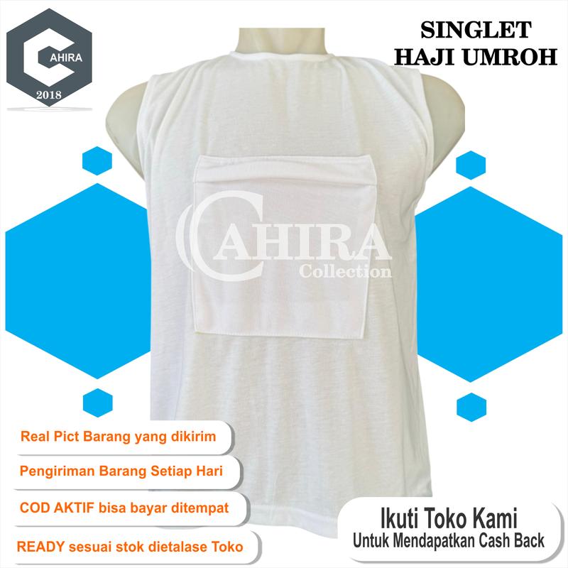 Product Introduction of SINGLET HAJI UMROH KAOS DALAM HAJI UMROH SAKU DEPAN 17