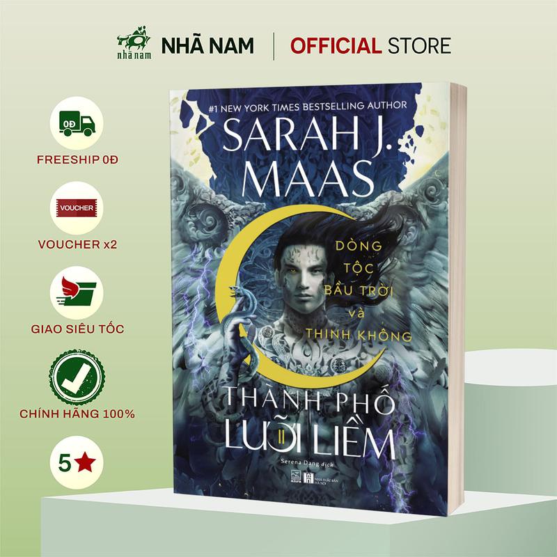 Sách - Thành phố lưỡi liềm 2 - Dòng tộc bầu trời và thinh không (Sarahj. maas) (Nhã Nam)
