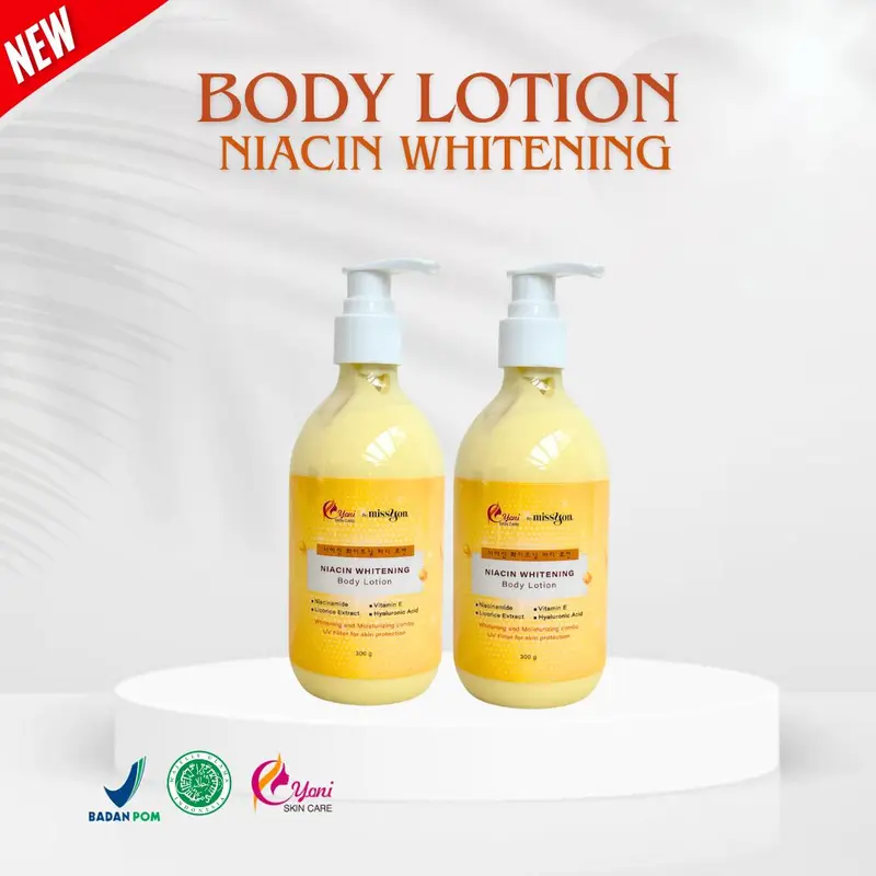YONI SKIN CARE - PAKET IRIT 1 WHITENING ULTIMATE + 1 NIACIN BODY LOTION "perawatan badan" Mencerahkan Tubuh | V 67 4