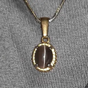 Ikatan Liontin Titanium Gigi Warna Gold