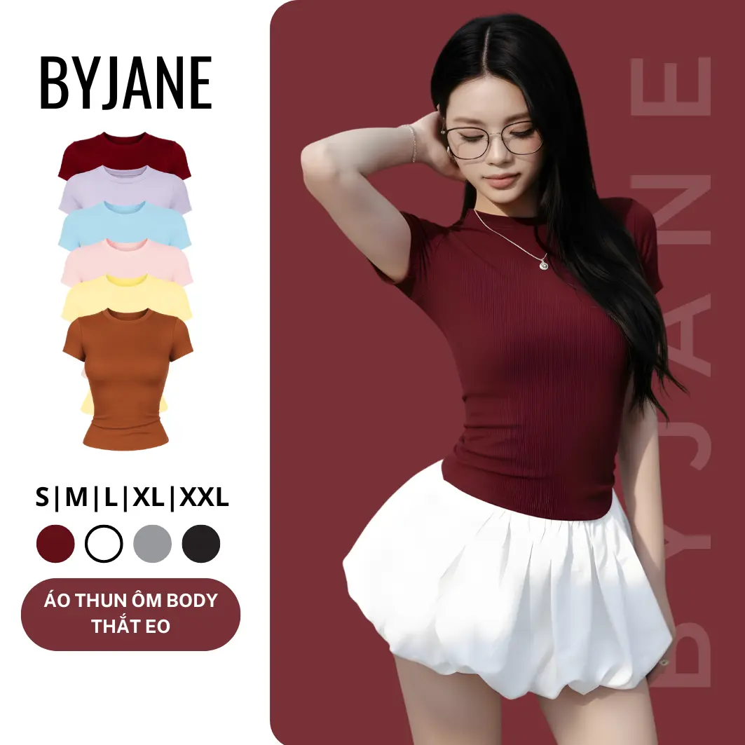 ( MÀU MỚI ) Áo Thắt Eo Ôm BYJANE cotton Trơn Women S M L XL XXL - 315 | BigBuy360 - bigbuy360.vn ( MÀU MỚI ) Áo Thắt Eo Ôm BYJANE cotton Trơn Women S M L XL XXL - 315 | BigBuy360 - bigbuy360.vn