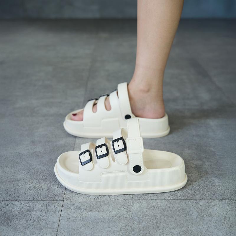 Dép Sandal Nam Nữ Thời Trang Cao Cấp – Thiết Kế Trẻ Trung Năng Động Chất Liệu Nhựa EVA Siêu Nhẹ Siêu Êm Đế Độn Tăng Chiều Cao Tôn Dáng Thích Hợp Đi Học Đi Làm Đi Chơi Hay Du Lịch.