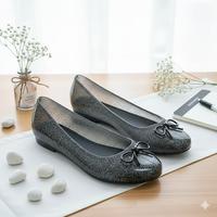 Gambar PORTO ROSE - Flatshoes Wanita Elegan Cantik Dengan Warna Glitter Blink Blink Cantik Glitter Black | Glitter Cherry Terbaru - Glitter Black, 36|37 dari Porto Footwear Kota Administrasi Jakarta Utara 4 Tokopedia