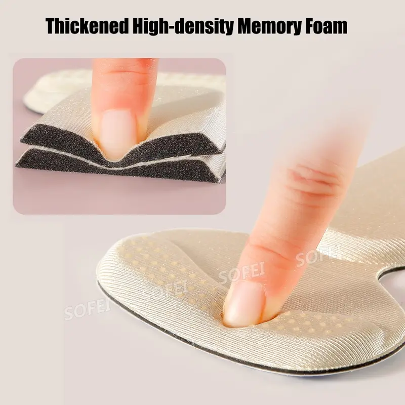【SOFEISTORE】 Bantalan Cushion Pad Sisipan Sepatu High Heels Wanita, Insole Untuk Lindungi Kaki dari Lecet 3