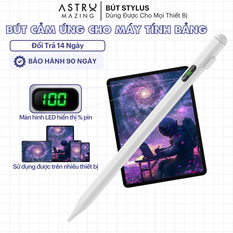 [Astro Stylus] Bút cảm ứng Pencil Stylus ASTROMAZING dành cho mọi thiết bị cảm ứng i.Pad Andoird iOS i.Phone iPen Max Pro