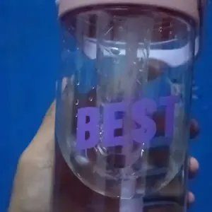 [COD] Tumbler Pastel/ Tumbler Two Color/ Botol Minum Dengan Tabung Filter/ Botol Minum Sekolah