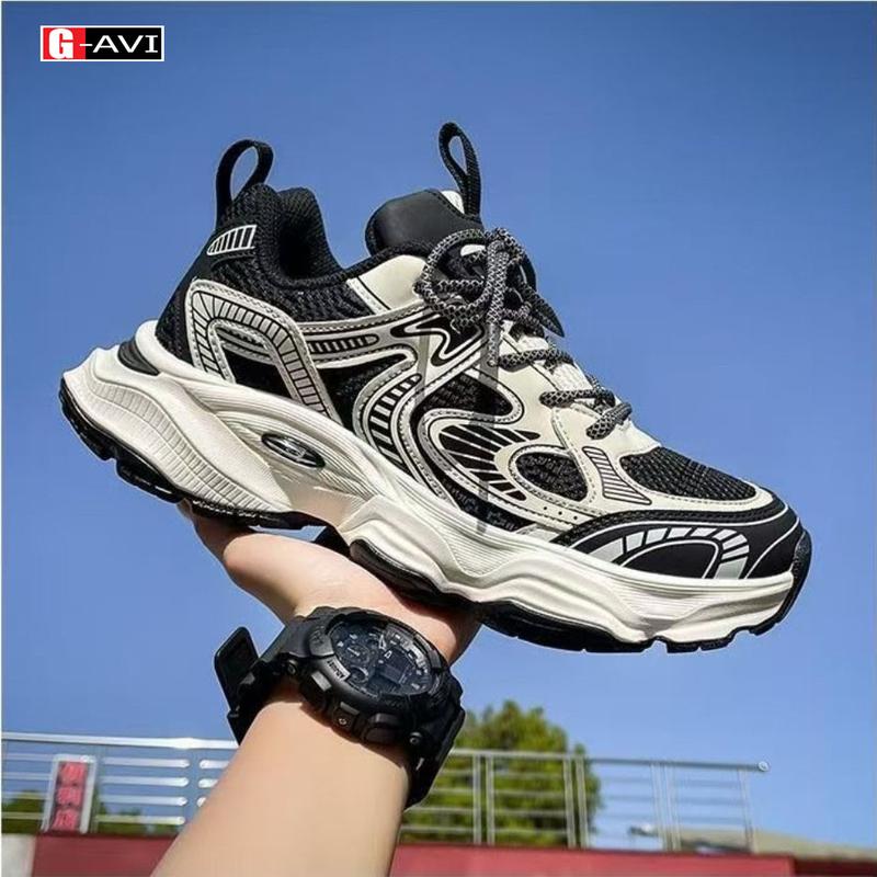  Giày nam Avi giay sneaker nam mẫu mới đế tăng chiều cao phong cách trẻ trung năng động mã 637 