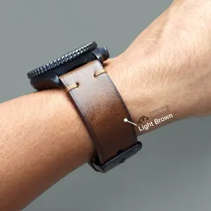 Tali Strap Jam Tangan Kulit Asli Handmade Asli Garut