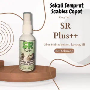 SR Plus Obat Scabies Kucing & Kelinci