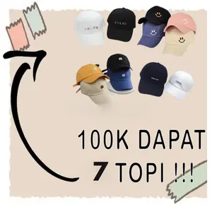 Paket HEMAT Bundling 8 pcs Topi