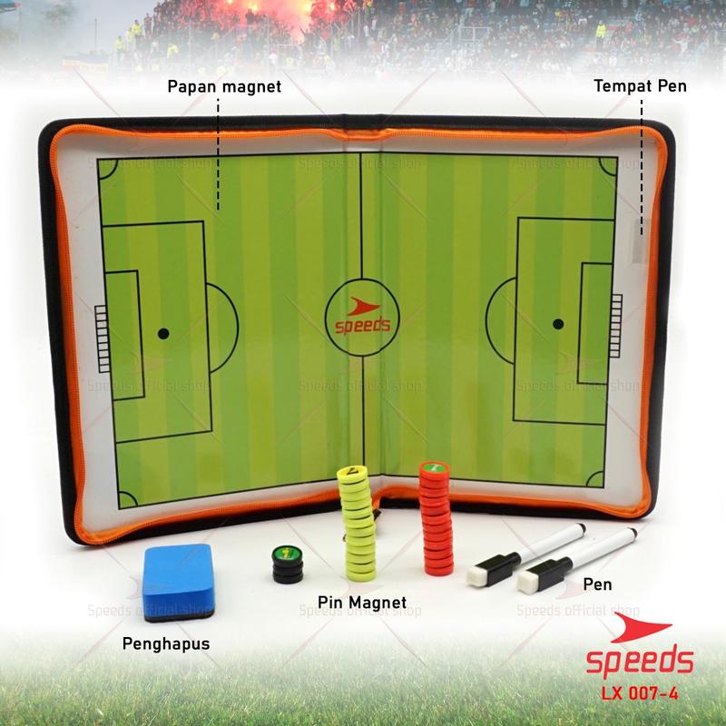 SPEEDS Papan latihan football strategi COACH BOARD strategi football board Outdoor pelatih 007-04 2