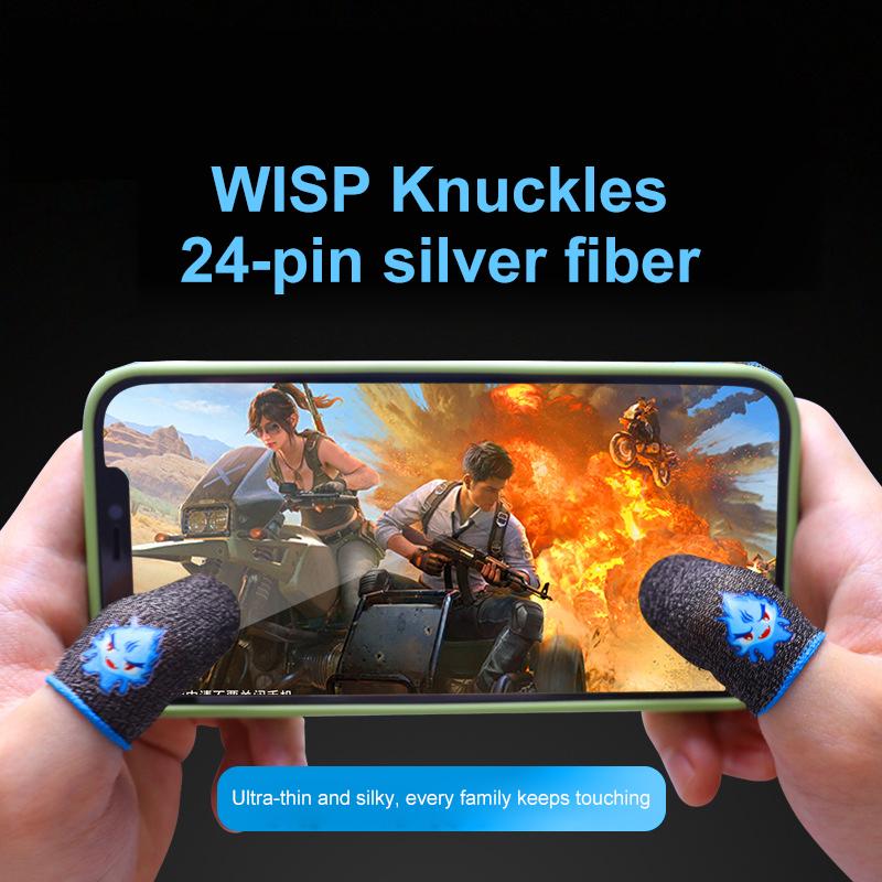 Tay áo trò chơi HG Ghost Fire, đầu ngón tay phát sáng thoáng khí, chống mồ hôi, cũi ngón tay, PUBG , trò chơi di động, màn hình cảm ứng 7