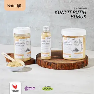 Kunyit Putih Bubuk dari Naturlife Indonesia