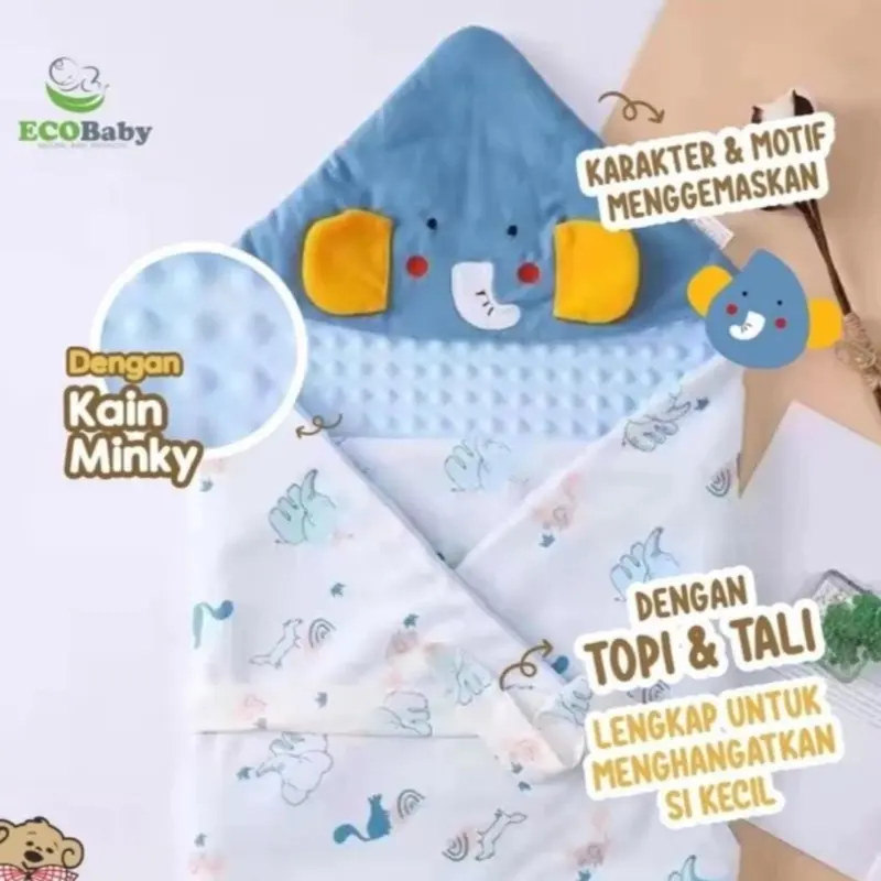 Selimut Bayi & Kids Cotton Minky Soft halus 1