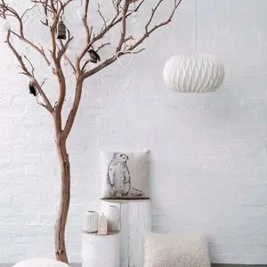 Ranting Kayu Dekorasi/Ranting Pohon Bercabang/Hiasan Ruangan/Halus/150cm