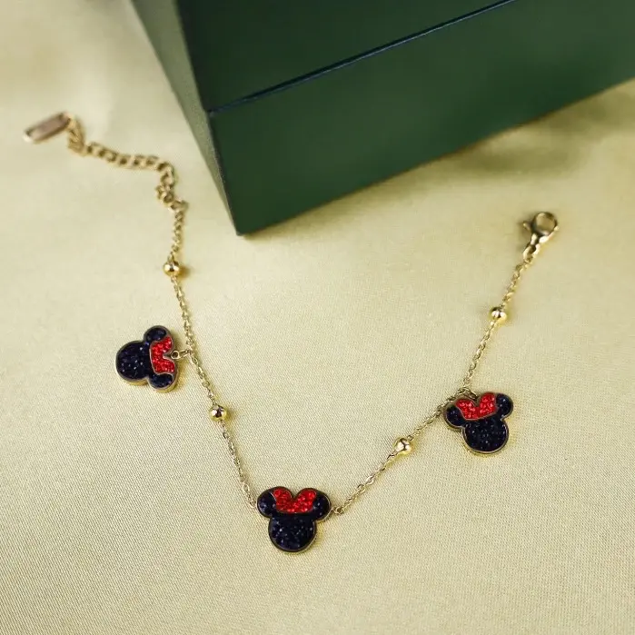 Gelang titanium mickey mouse 5