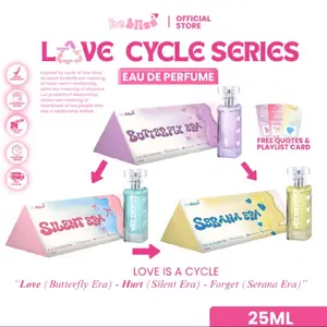 BEBLISS LOVE CYCLE SERIES EDP 25ML UNISEX WANGI TAHAN LAMA ВРОМ APPROVED WANGI FRESH MEWAH ELEGANT