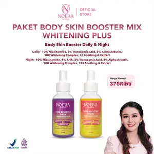 EXCLUSIVE LIVE Noera White Dose Body Skin Booster Daily & Night Whitening Plus