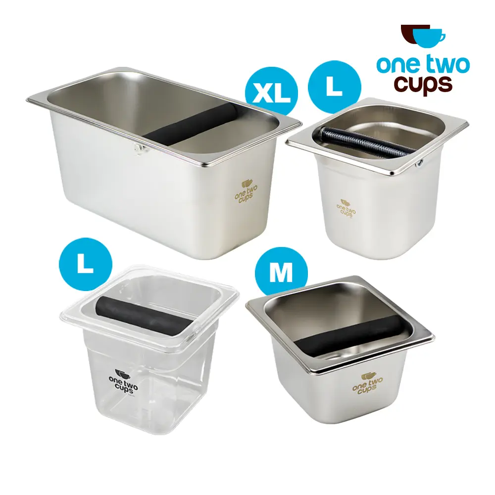 Knock Box Wadah Ampas Kopi Espresso Stainless Steel Ukuran M L XL Kitchenware