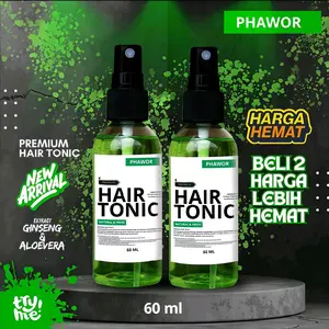 HAIR TONIC RAMBUT VITAMIN PENUMUMBUH RAMBUT DAN PELURUS RAMBUT PRIA DAN WANITA BY PHAWOR