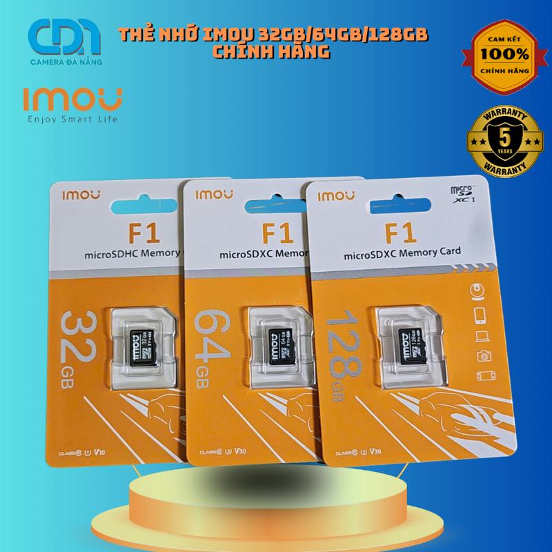 Thẻ nhớ Imou Micro SD 128GB/64GB/32GB Thẻ LASS10  Thích hợp cho thẻ nhớ CCTV Camera Điện Thoại.. Phụ Kiện Chụp Ảnh