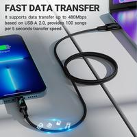 Gambar ACEFAST C6-01 KABEL PD TYPE-C TO LIGHTNING FAST CHARGING IPHONE IPAD dari KoboiTech Kota Administrasi Jakarta Utara 3 Tokopedia