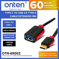 Gambar Onten Kabel Type C To USB 3.0 Type A Cable Extension 1Meter Multifungsi OTN-69002 - Black - Red dari Onten Indonesia Kota Administrasi Jakarta Pusat 1 Tokopedia