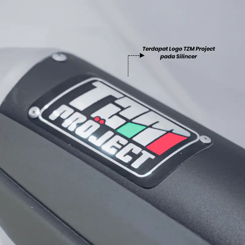 KNALPOT TZM PROJECT STD - NON SS PRO YAMAHA SERIES 6