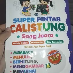 Buku Anak / Belajar Membaca Menulis Berhitung / Super Pintar Calistung Sang Juara – Terlengkap All In One / Lingkar Media / Lingkar Media LM - LM