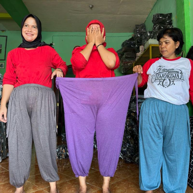 CELANA JUMBO JOGGER PANJANG WANITA KOREAN STYLE BATARA KRESNA 5