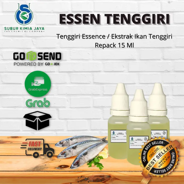 Essence Ikan Tenggiri / Perisa Tenggiri / Esen Tenggiri 15 ml