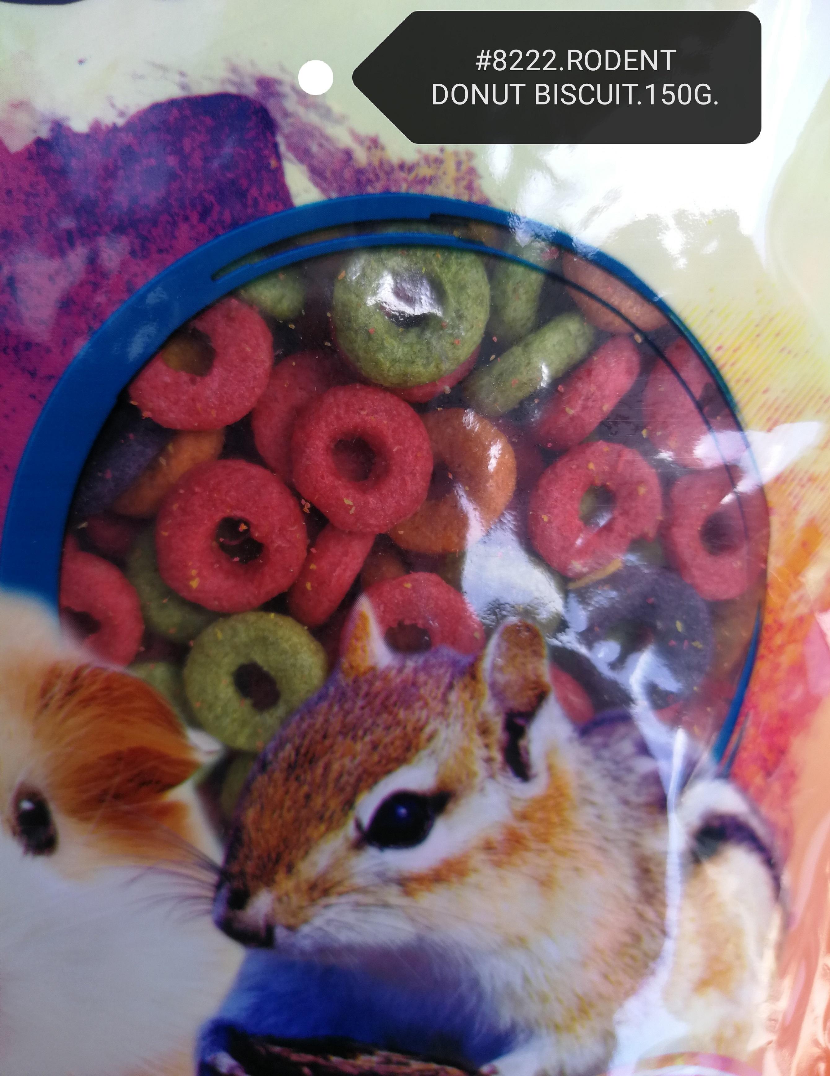 Bengy Rodent Donut Biscuit 150gram Hamster Chipmunk Sugar Glider Food Feed Gerbil Makanan Biskut