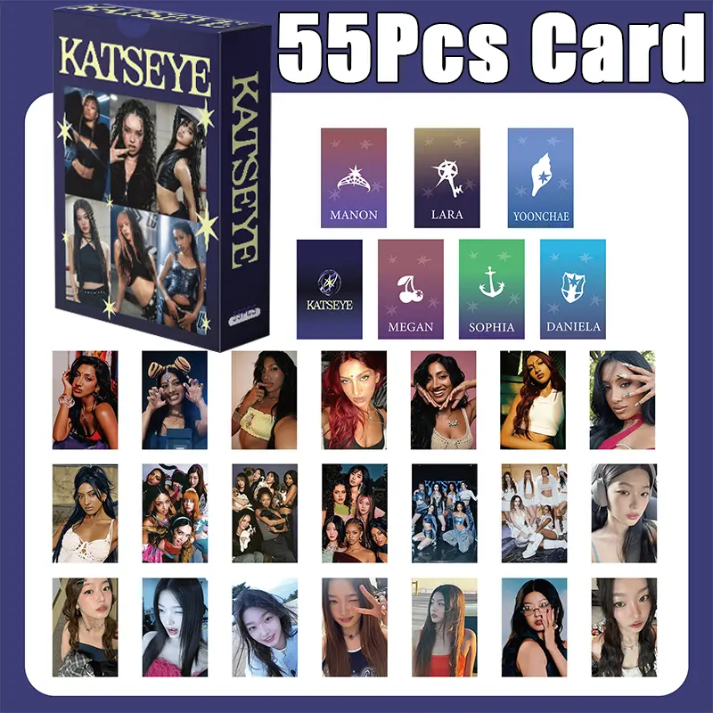 KATSEYE CARD Sticker BEAUTIFULCHAOS SOPHIA LARA Yoonchae MEGAN