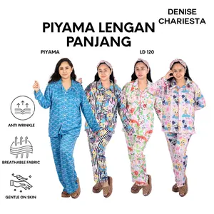 DENISE CHARIESTA -  PIYAMA HOLANG KAYA LENGAN PANJANG